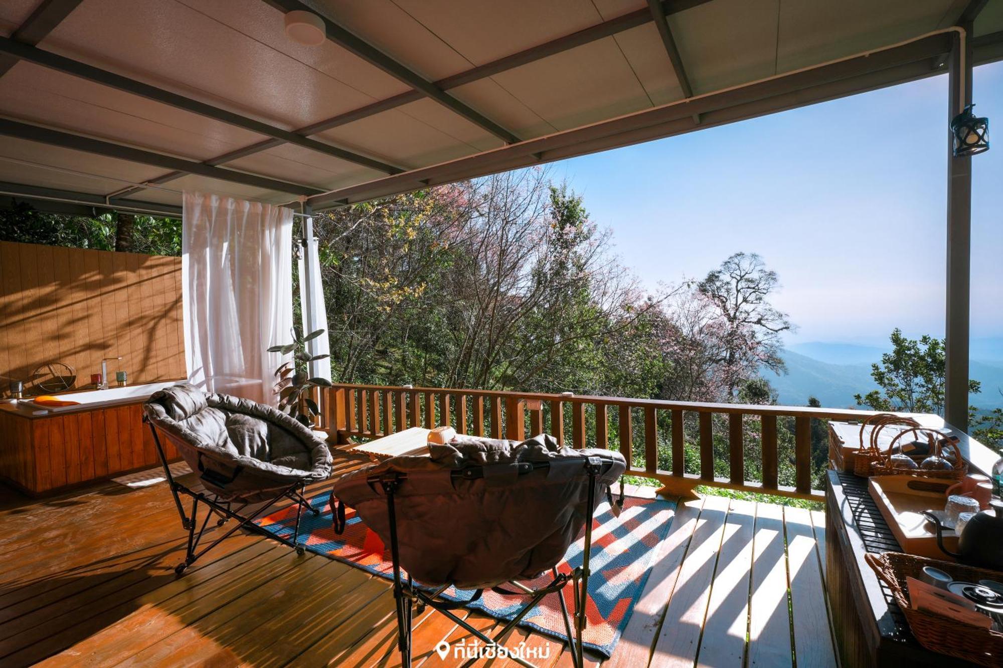 Nam Dun Glamping-น้ำดั้นแกลมปิ้ง Otel Ban Pang Bo Hu Bon Dış mekan fotoğraf